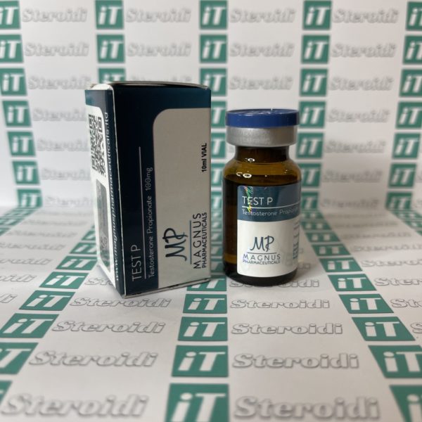 Test P Testosterone Propionate 100 mg Magnus Pharmaceuticals scaled