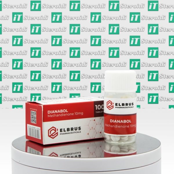 confezionamento di farmaci Dianabol (Methandienone) 10 mg Elbrus Pharmaceuticals