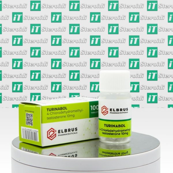 confezionamento di farmaci Turinabol 10 mg Elbrus Pharmaceuticals